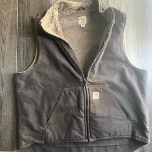 Carhartt Tan Sherpa-Lined Outerwear